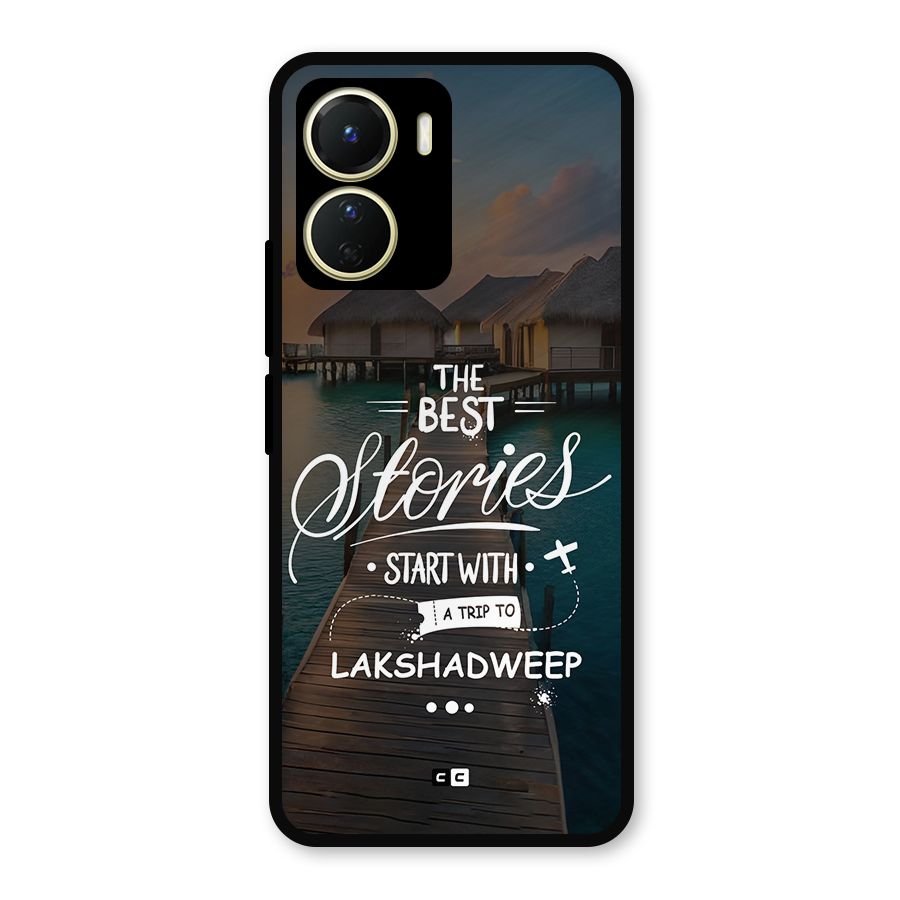 Lakshadweep Stories Metal Back Case for Vivo T2x