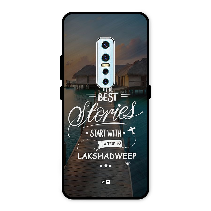 Lakshadweep Stories Metal Back Case for Vivo V17 Pro