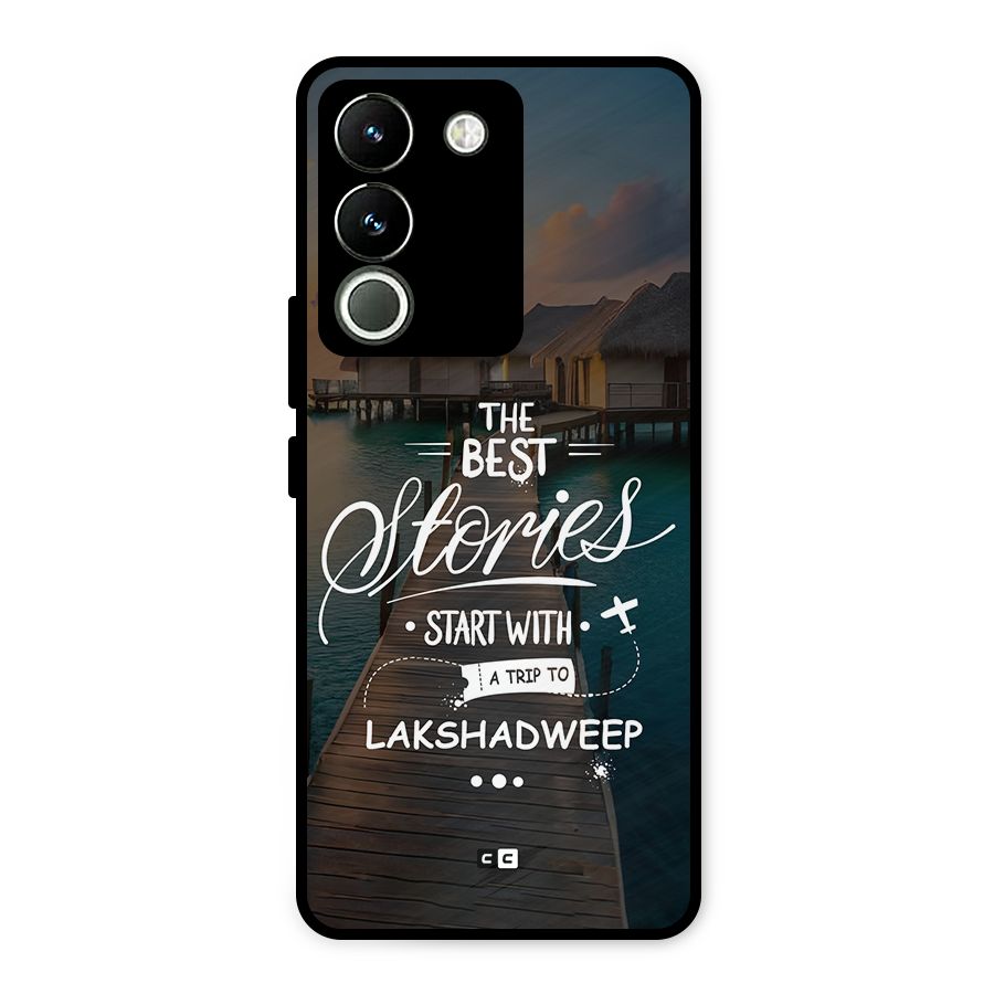 Lakshadweep Stories Metal Back Case for Vivo Y200