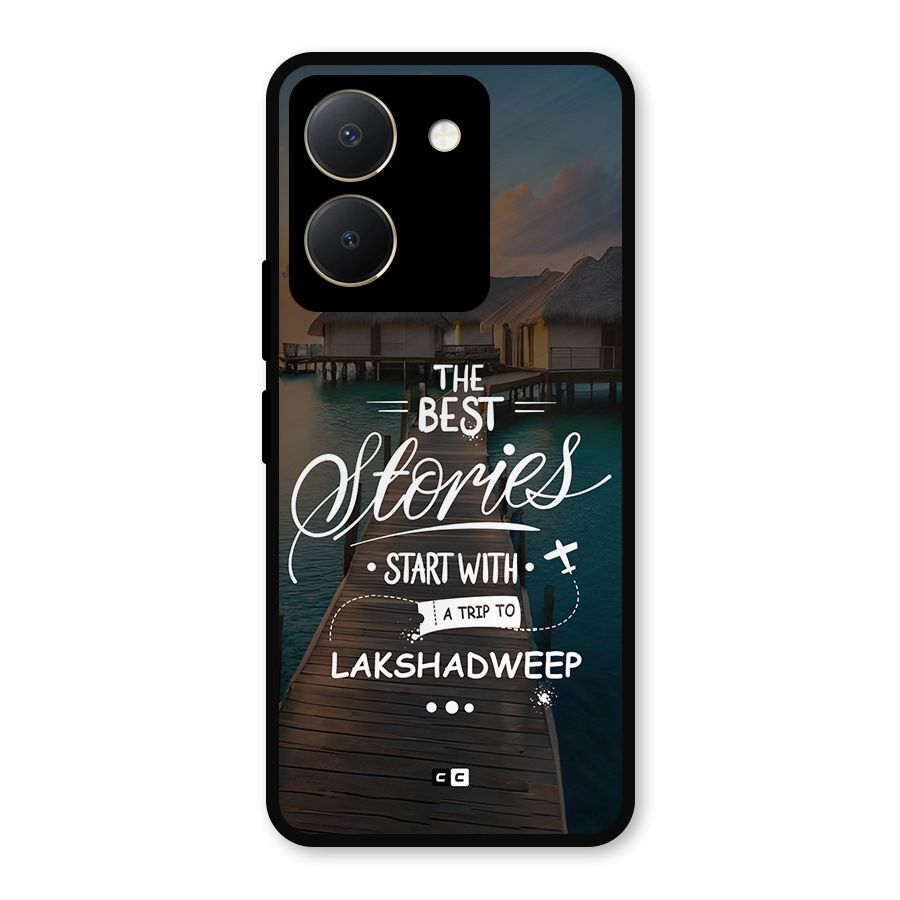 Lakshadweep Stories Metal Back Case for Vivo Y36
