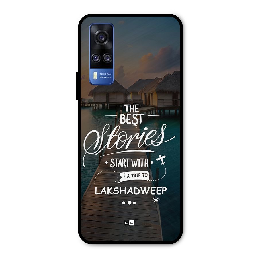 Lakshadweep Stories Metal Back Case for Vivo Y51A