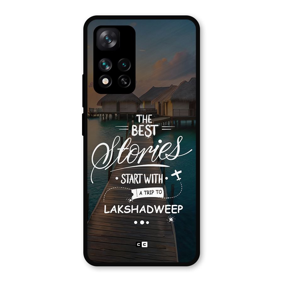 Lakshadweep Stories Metal Back Case for Xiaomi 11i Hypercharge 5G