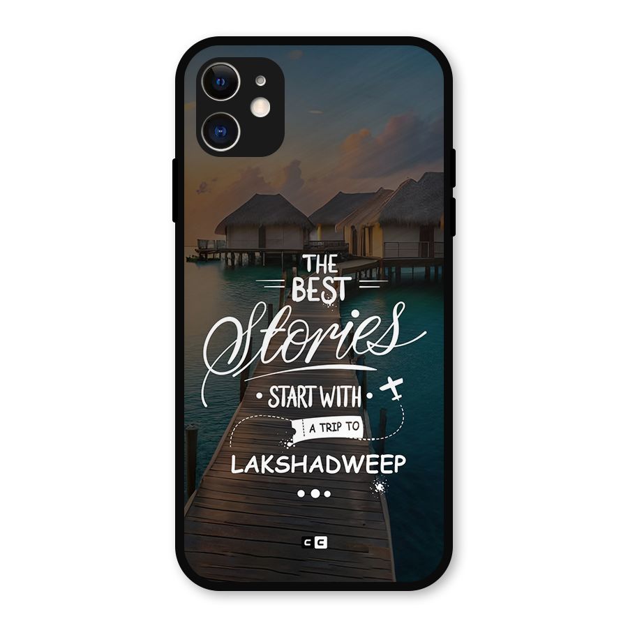 Lakshadweep Stories Metal Back Case for iPhone 11