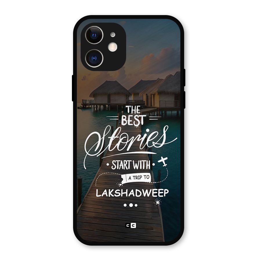 Lakshadweep Stories Metal Back Case for iPhone 12