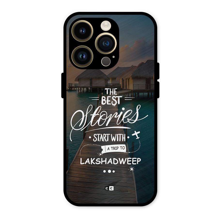 Lakshadweep Stories Metal Back Case for iPhone 14 Pro