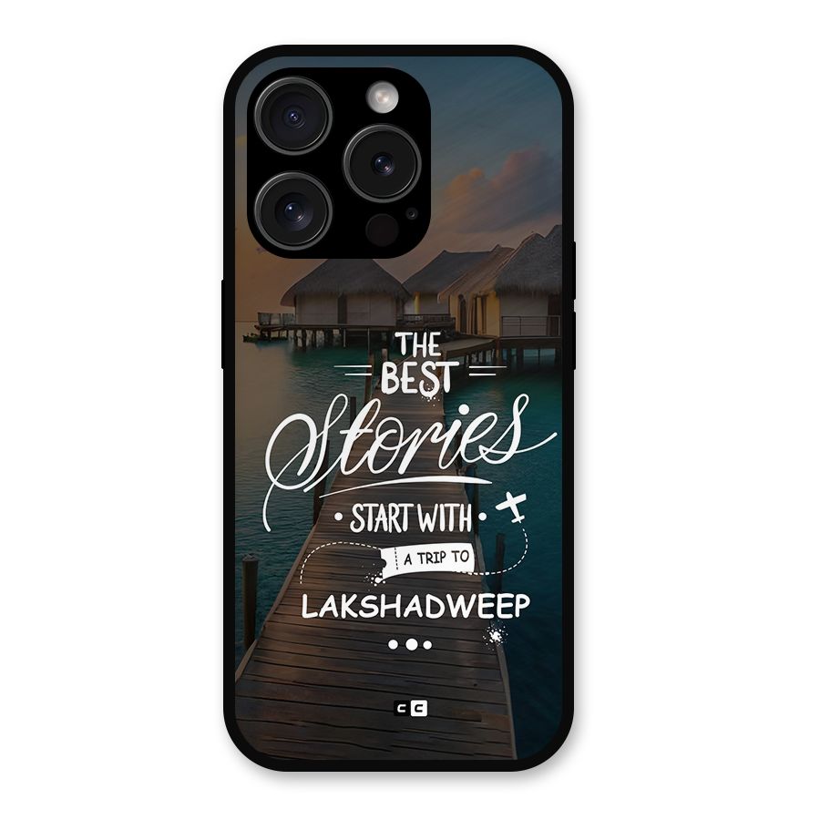 Lakshadweep Stories Metal Back Case for iPhone 15 Pro