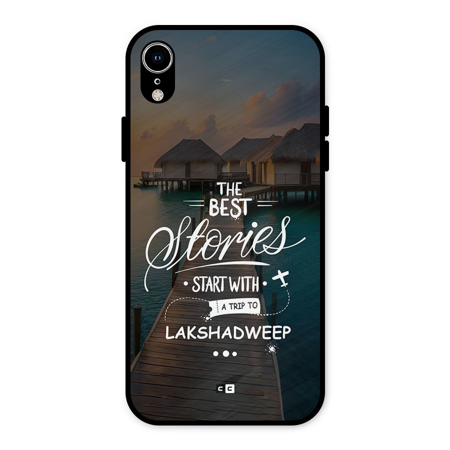 Lakshadweep Stories Metal Back Case for iPhone XR