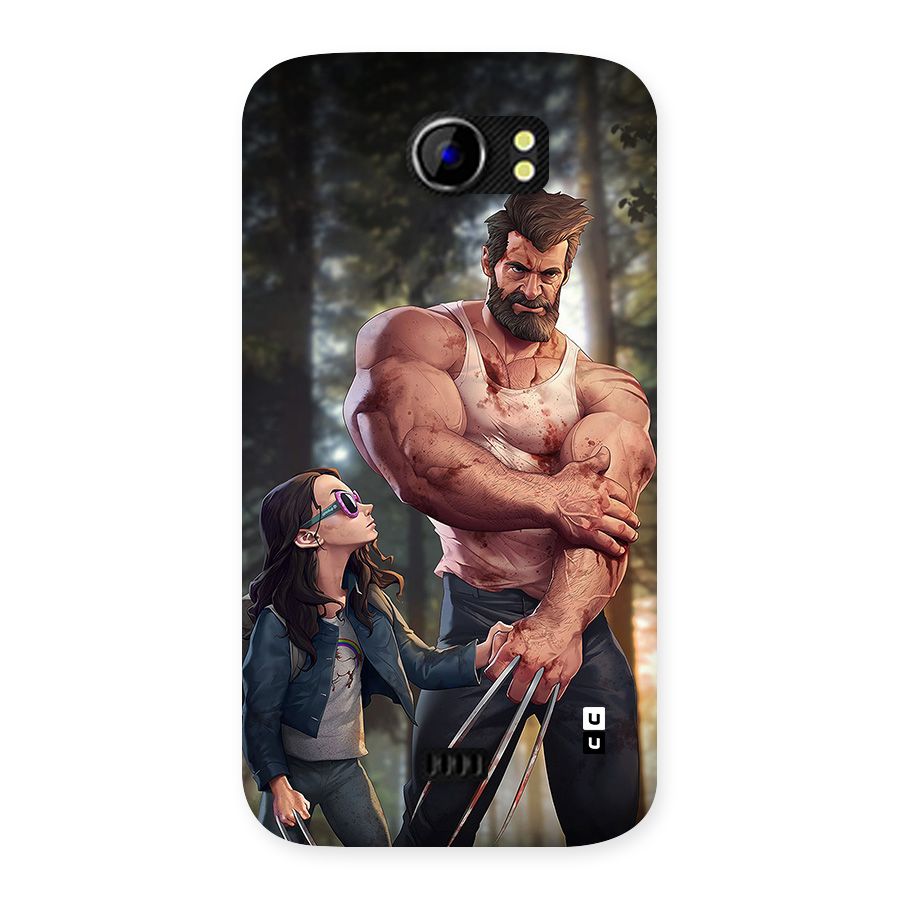 Laura Logan Back Case for Canvas 2 A110