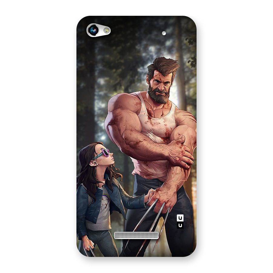 Laura Logan Back Case for Canvas Hue 2 A316