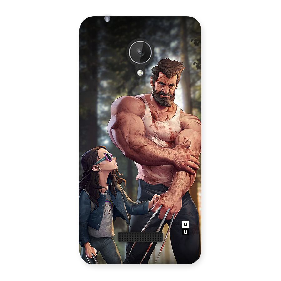 Laura Logan Back Case for Canvas Spark Q380