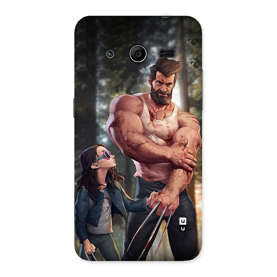 Laura Logan Back Case for Galaxy Core 2