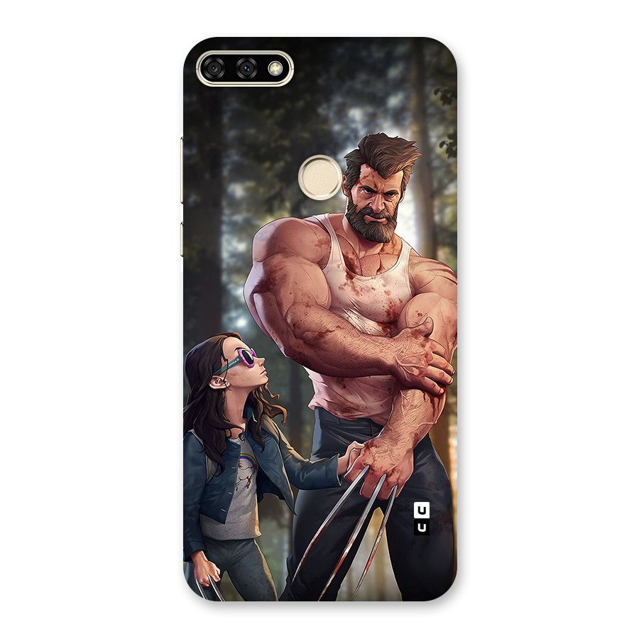Laura Logan Back Case for Honor 7A