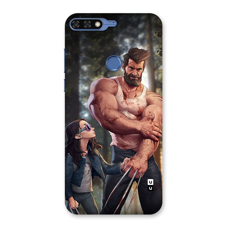 Laura Logan Back Case for Honor 7C