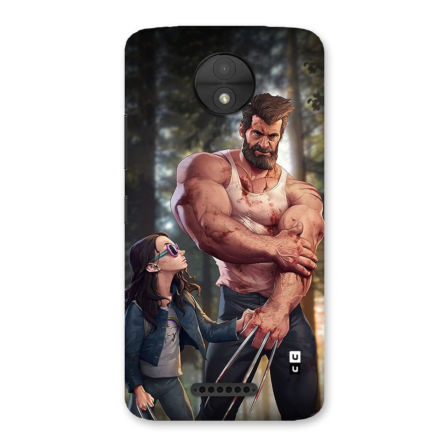 Laura Logan Back Case for Moto C