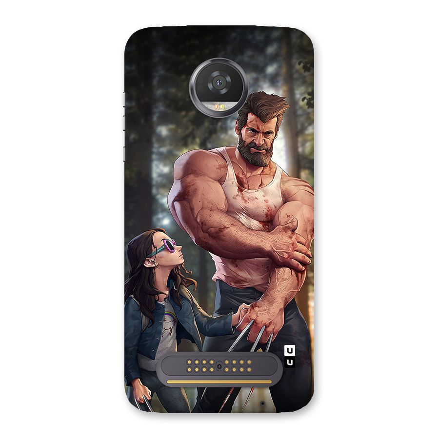 Laura Logan Back Case for Moto Z2 Play