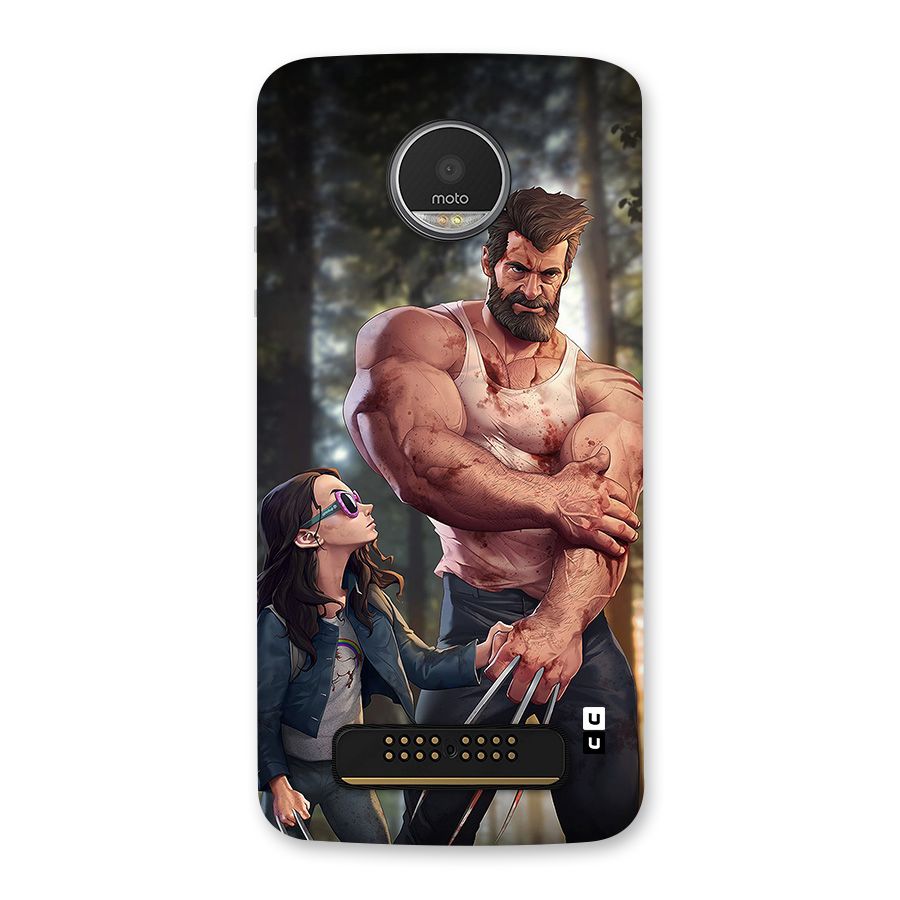 Laura Logan Back Case for Moto Z Play