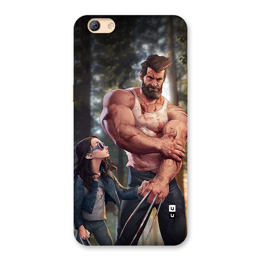 Laura Logan Back Case for Oppo F3 Plus