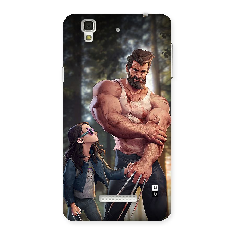 Laura Logan Back Case for Yureka