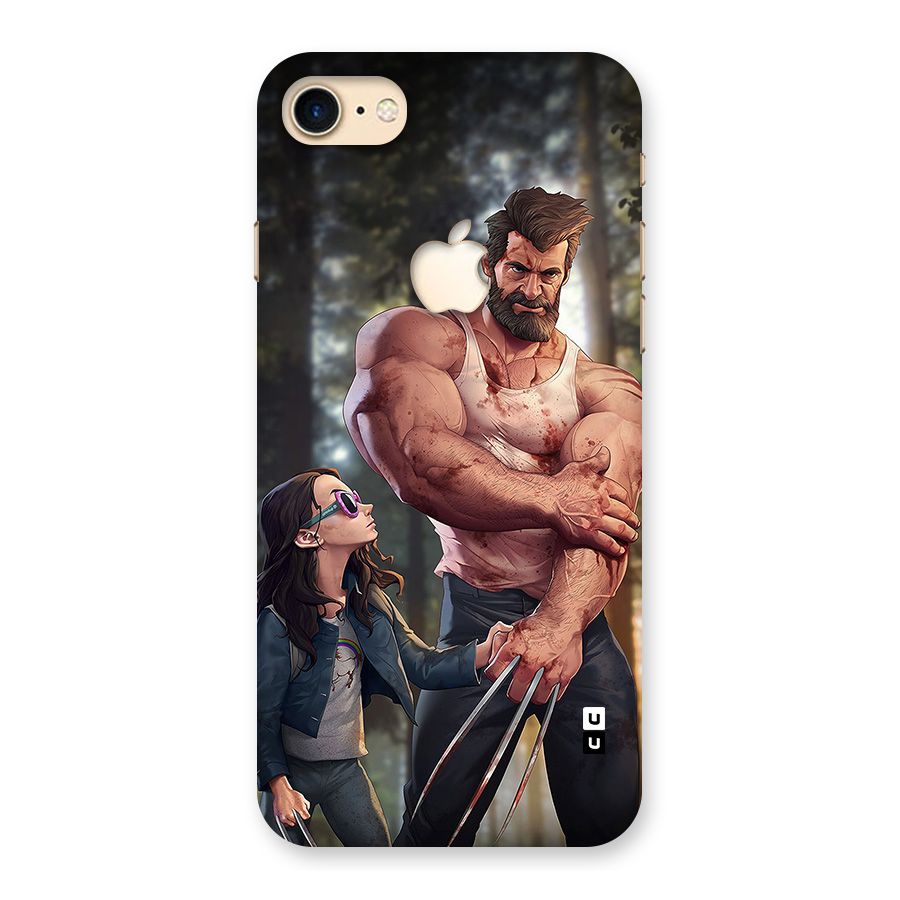 Laura Logan Back Case for iPhone 7 Apple Cut