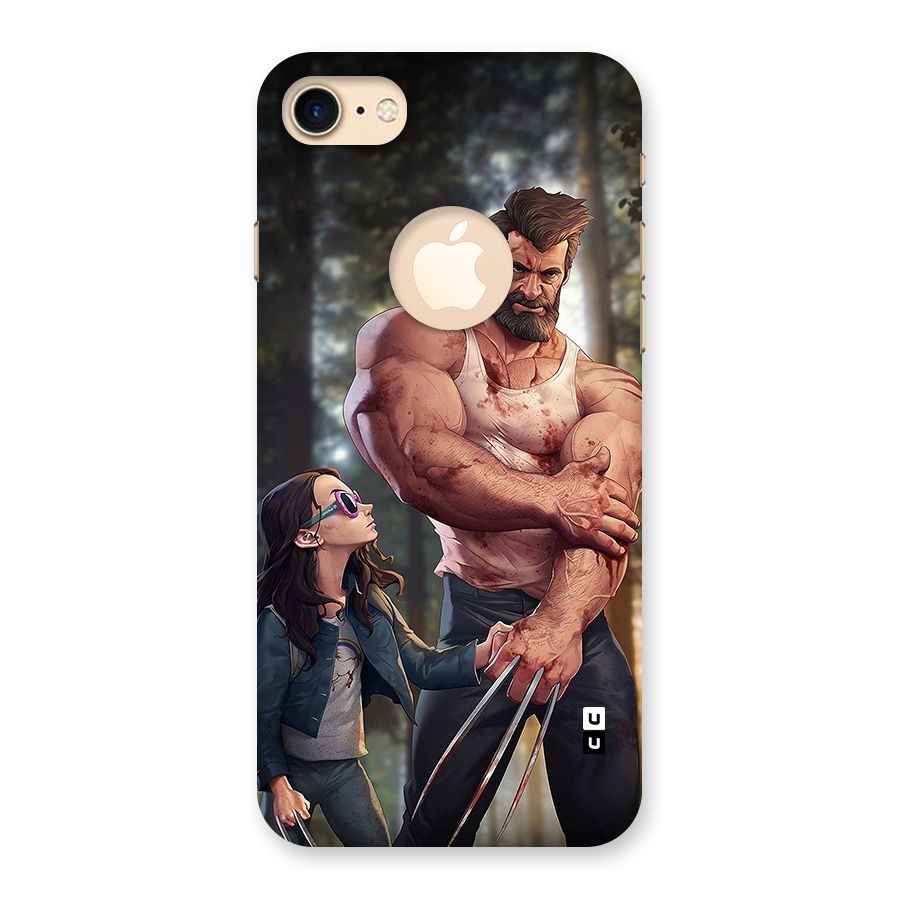 Laura Logan Back Case for iPhone 7 Logo Cut