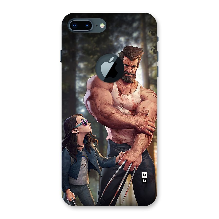 Laura Logan Back Case for iPhone 7 Plus Logo Cut