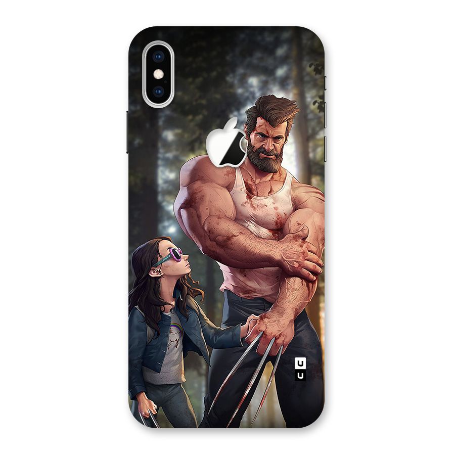 Laura Logan Back Case for iPhone XS Max Apple Cut