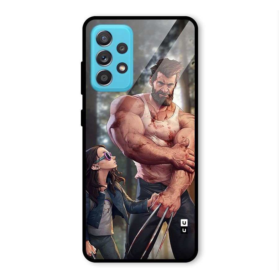 Laura Logan Glass Back Case for Galaxy A52