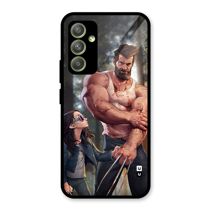 Laura Logan Glass Back Case for Galaxy A54