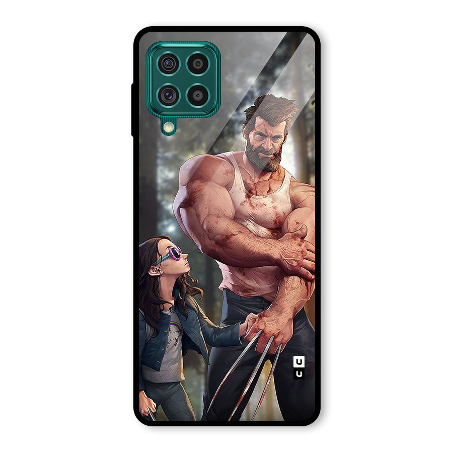 Laura Logan Glass Back Case for Galaxy F62