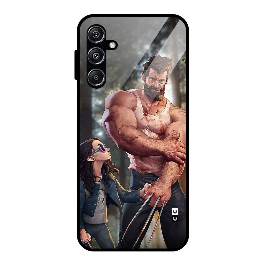 Laura Logan Glass Back Case for Galaxy M34 5G
