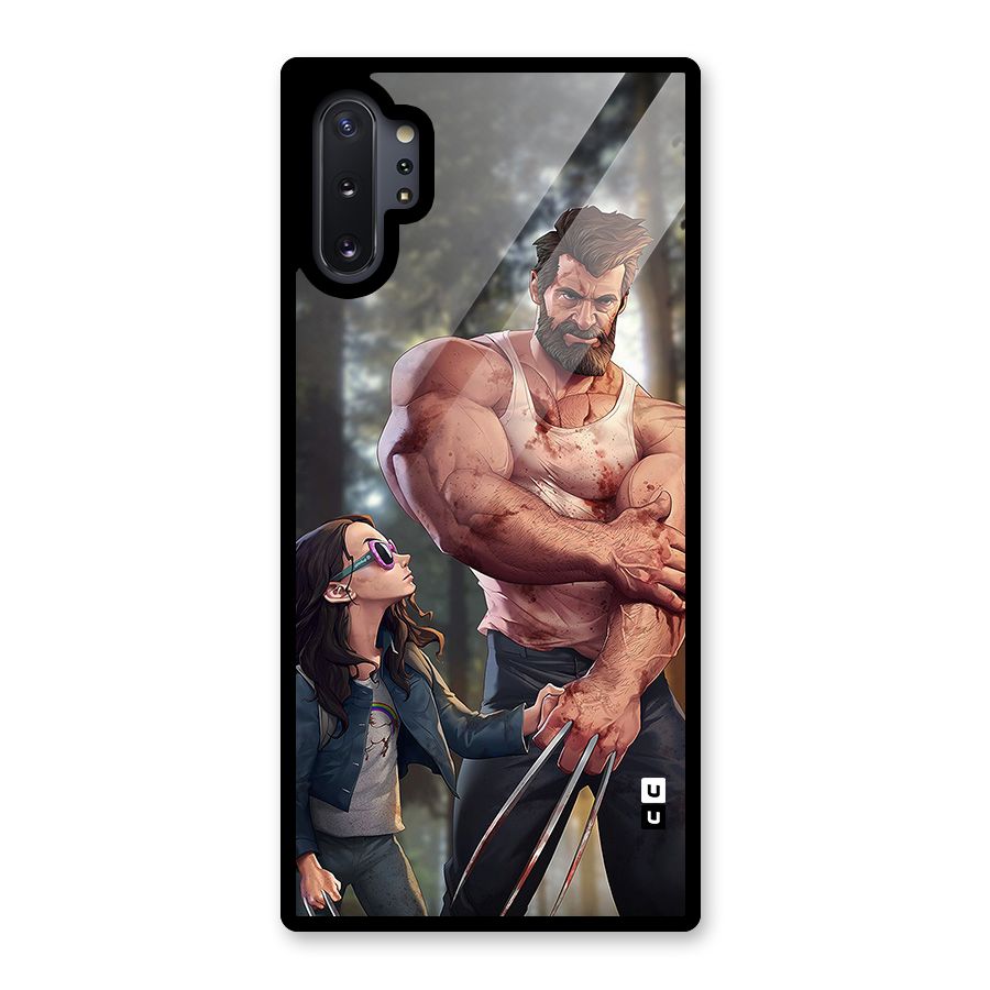 Laura Logan Glass Back Case for Galaxy Note 10 Plus