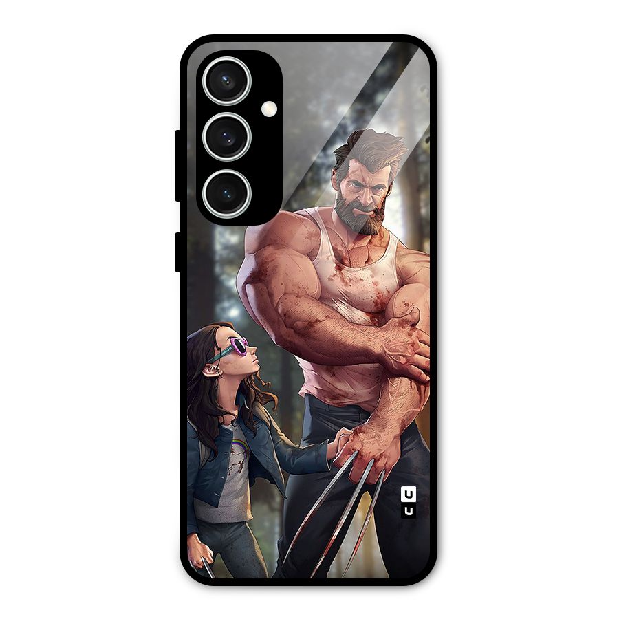 Laura Logan Glass Back Case for Galaxy S23 FE