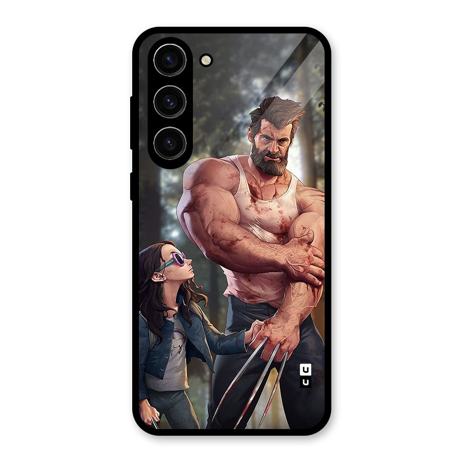Laura Logan Glass Back Case for Galaxy S23 Plus