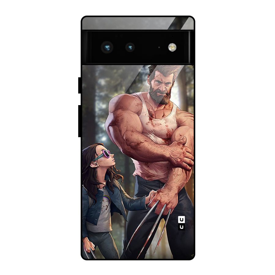 Laura Logan Glass Back Case for Google Pixel 6