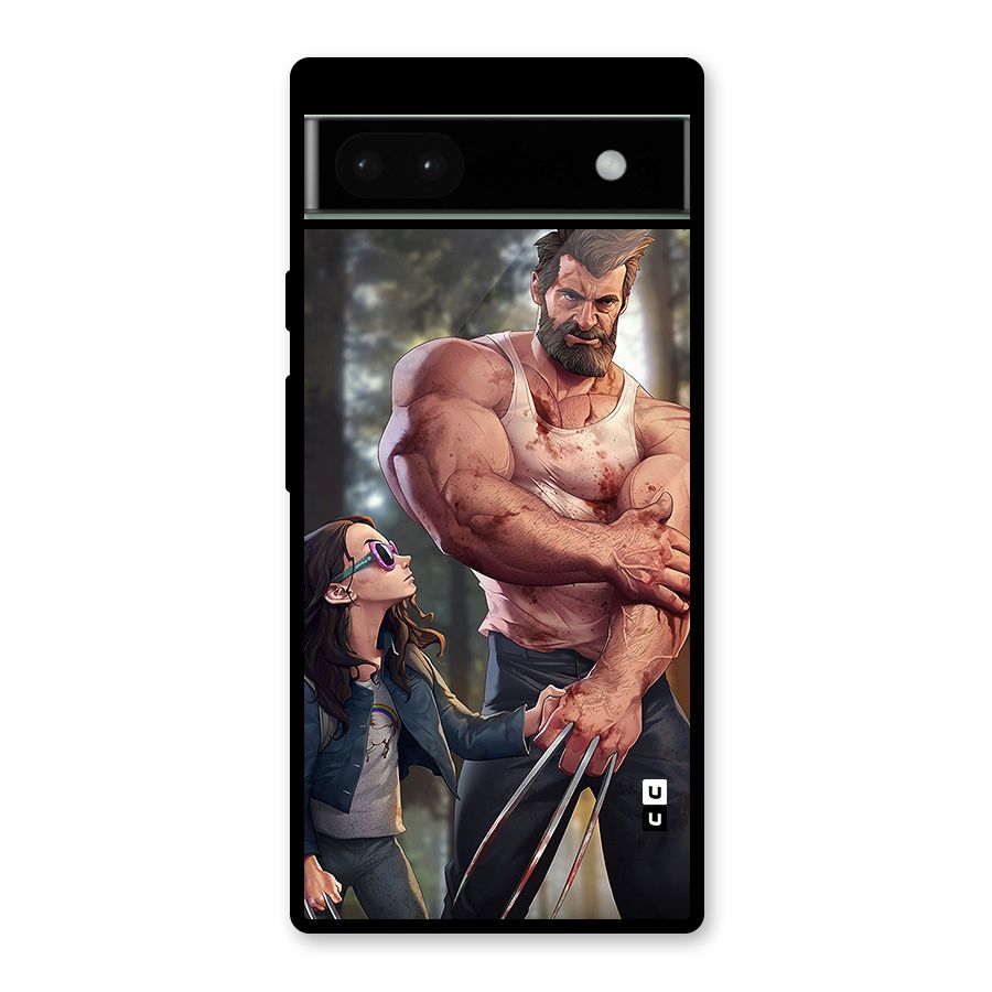 Laura Logan Glass Back Case for Google Pixel 6a
