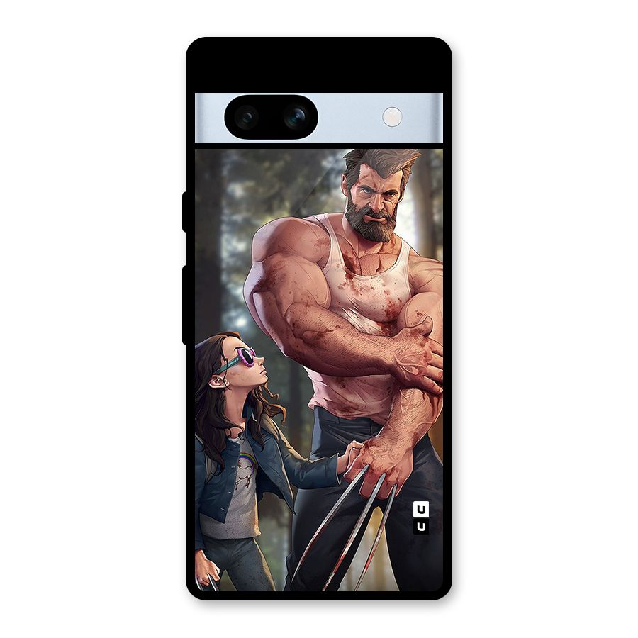 Laura Logan Glass Back Case for Google Pixel 7a