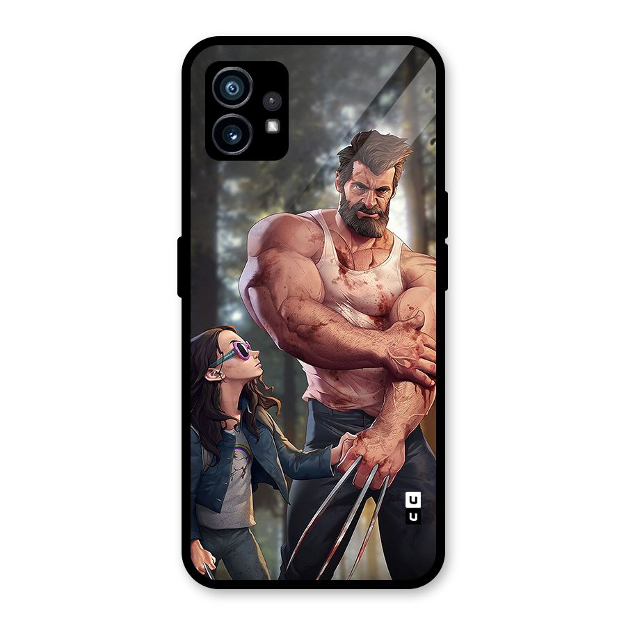 Laura Logan Glass Back Case for Nothing Phone 1