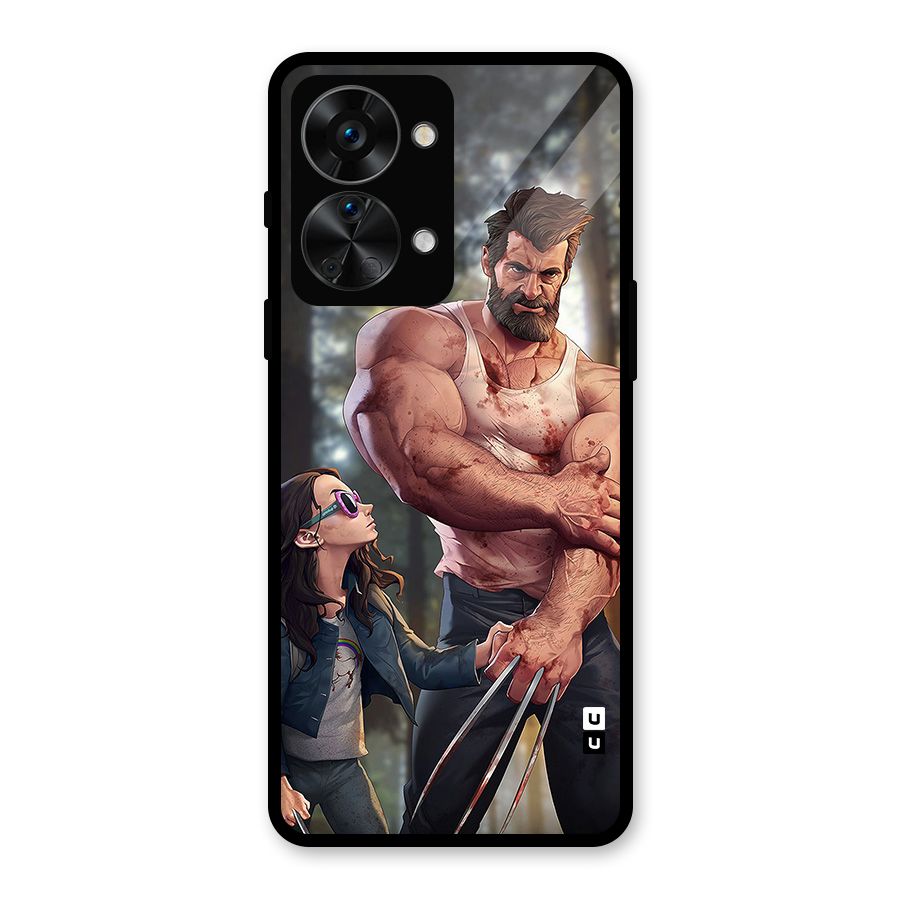 Laura Logan Glass Back Case for OnePlus Nord 2T