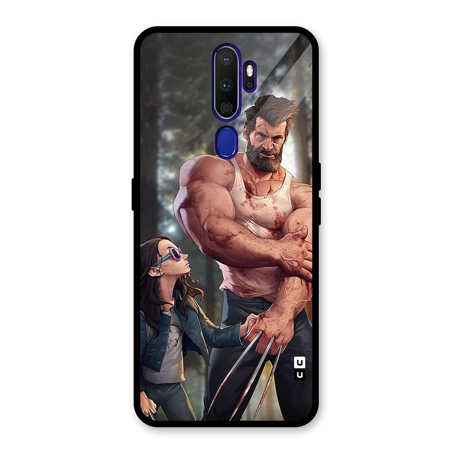 Laura Logan Glass Back Case for Oppo A9 (2020)
