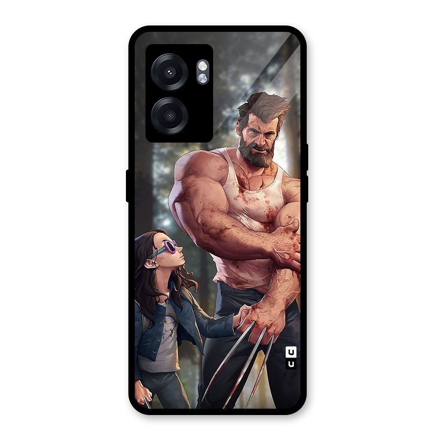 Laura Logan Glass Back Case for Oppo K10 (5G)
