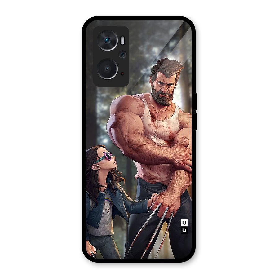 Laura Logan Glass Back Case for Oppo K10 4G