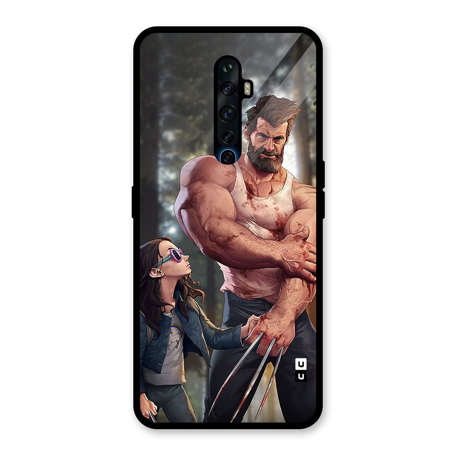 Laura Logan Glass Back Case for Oppo Reno2 Z