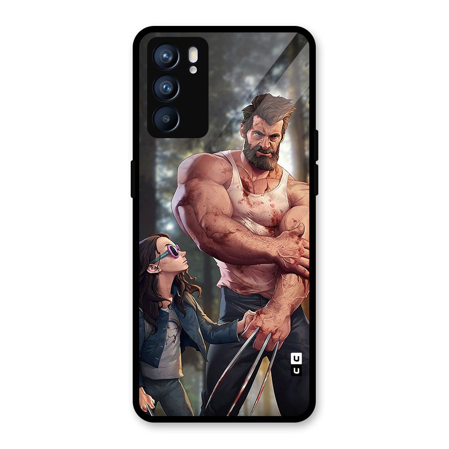 Laura Logan Glass Back Case for Oppo Reno6 5G