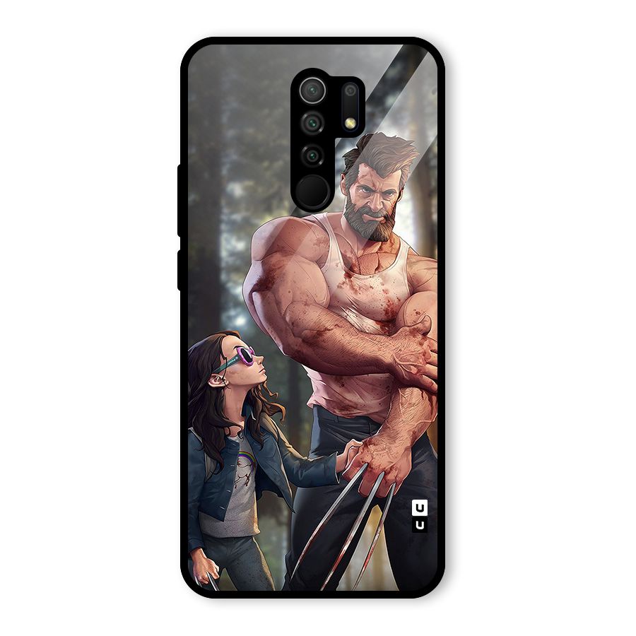 Laura Logan Glass Back Case for Poco M2