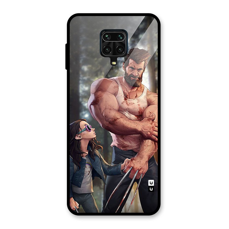 Laura Logan Glass Back Case for Poco M2 Pro