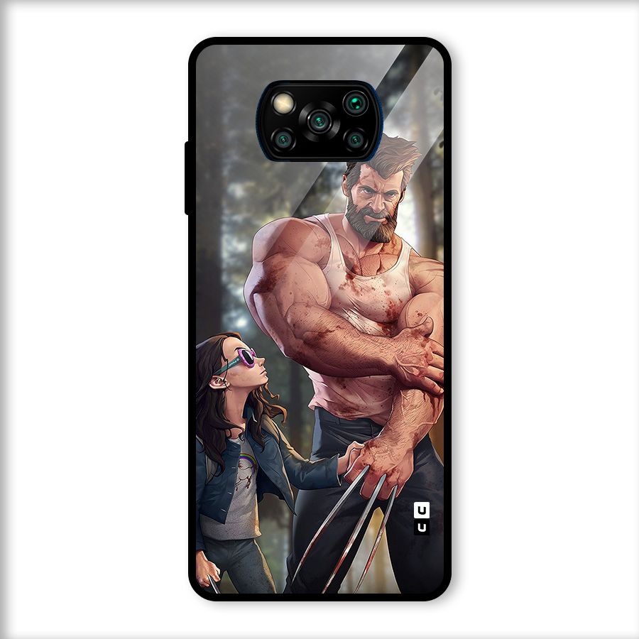 Laura Logan Glass Back Case for Poco X3