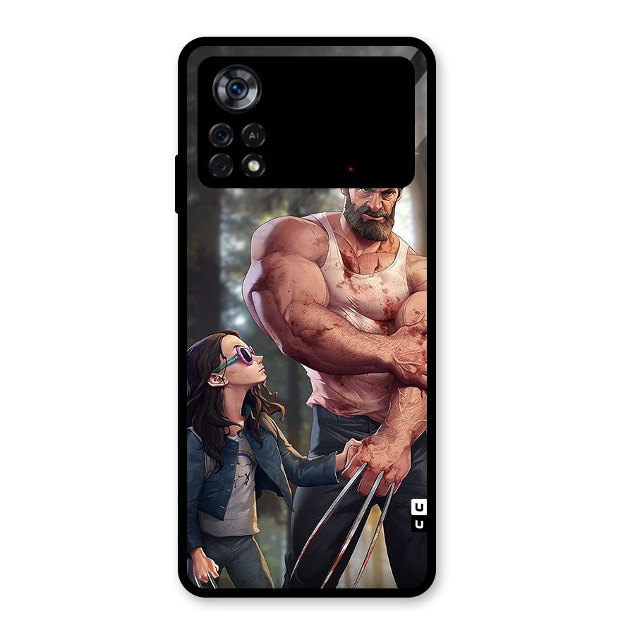 Laura Logan Glass Back Case for Poco X4 Pro 5G