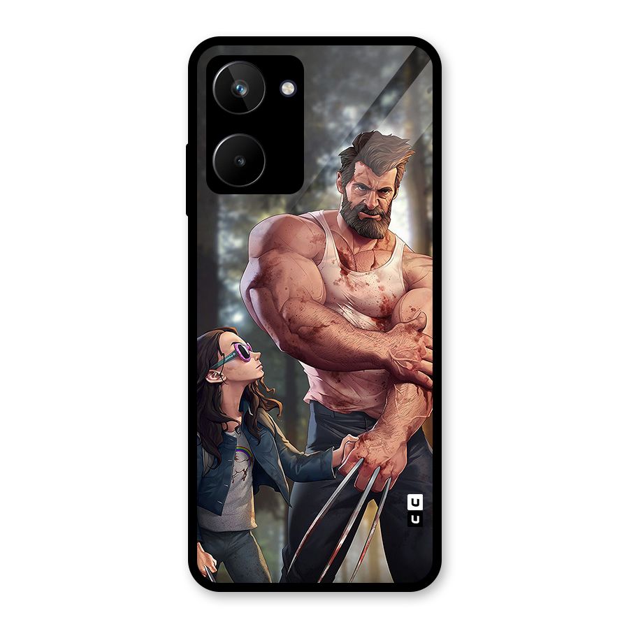 Laura Logan Glass Back Case for Realme 10