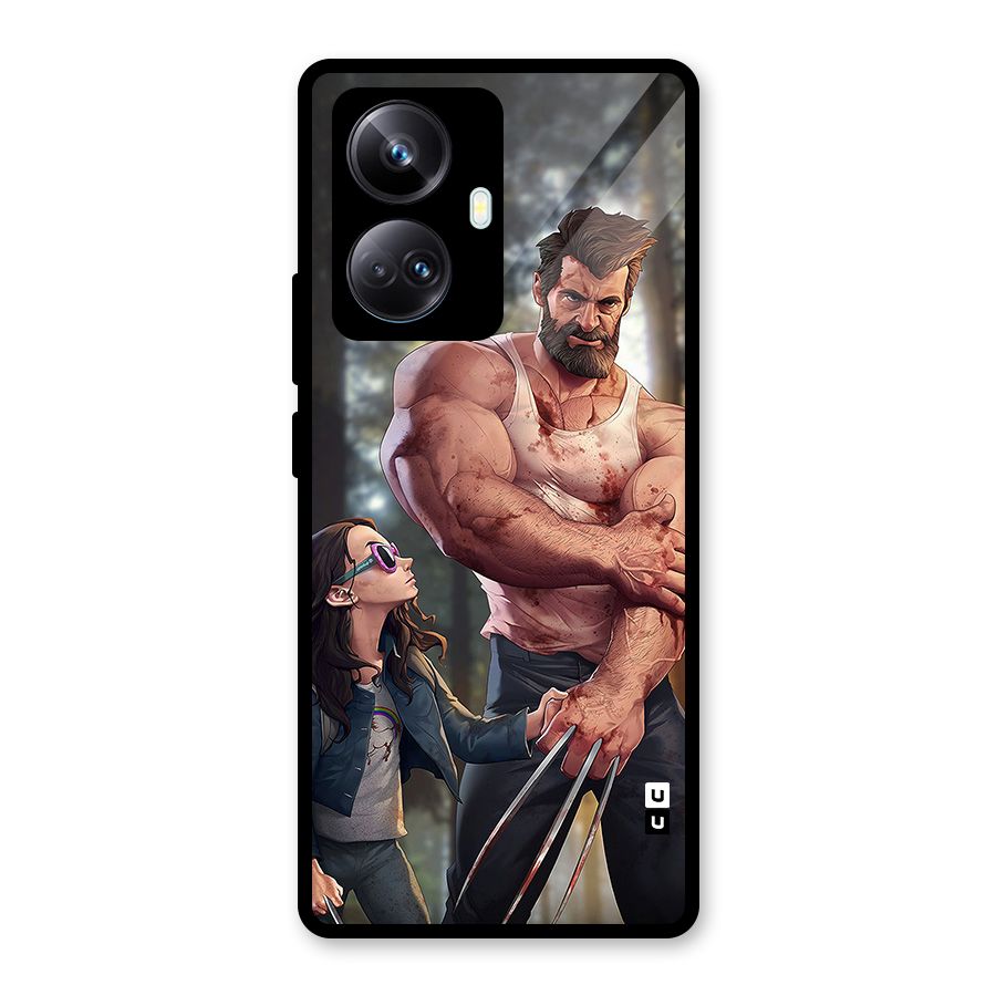 Laura Logan Glass Back Case for Realme 10 Pro Plus