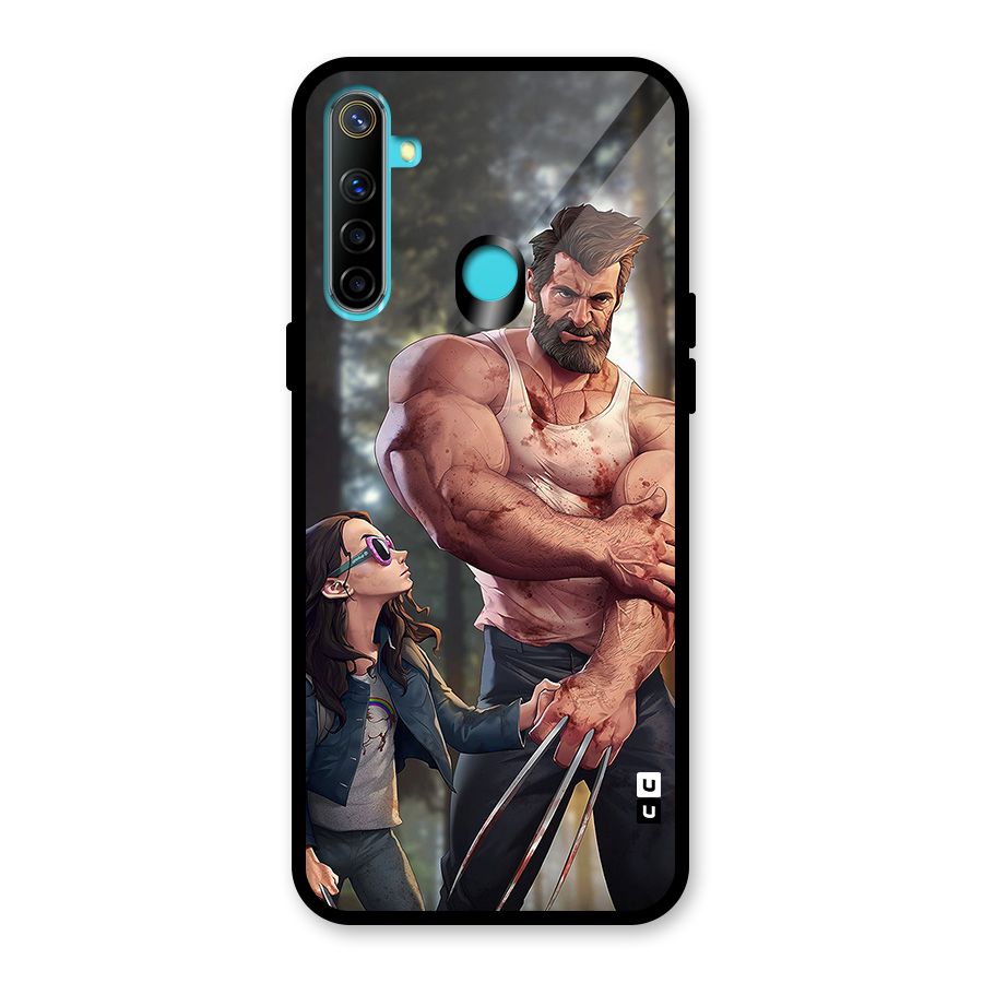 Laura Logan Glass Back Case for Realme 5